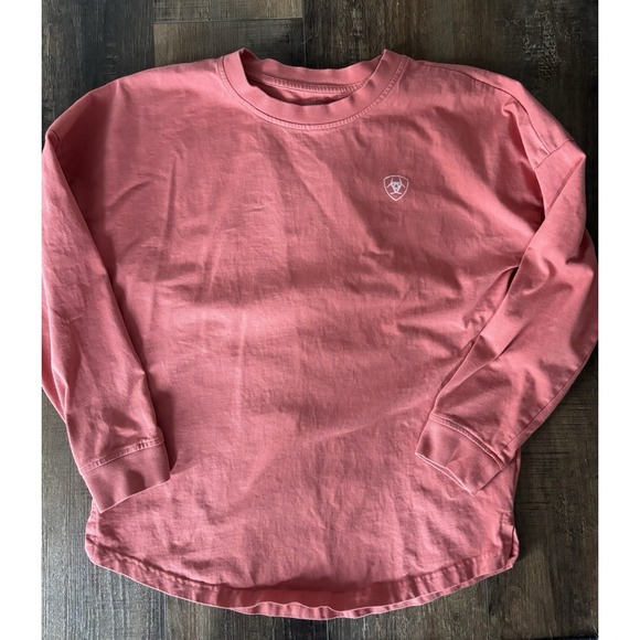 Ariat Tops - Ariat Long Sleeve Tee in Dusty Rose